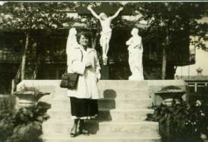 6_Calvaire_Lac Vert_année 1950_photo de M. Julien Aubin